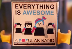 Popular Band album cover Lego Movie 2 The Second Part.png